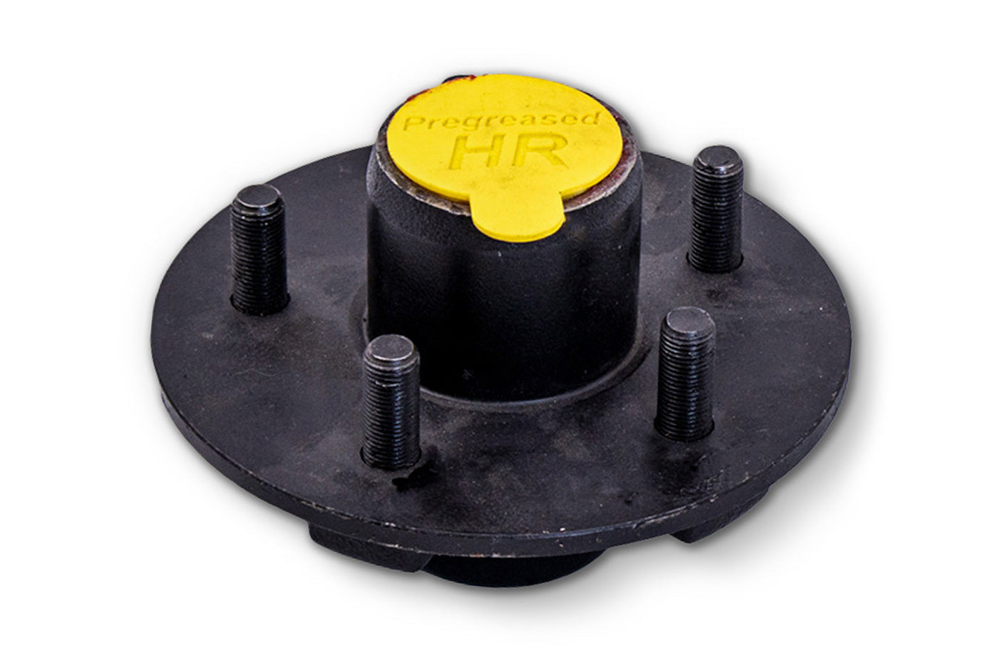 HRBT9-545LF-PPT | Highway Ready Prepacked Boxed Hub, 2K, 545, Includes Pregreased, Timken, Bearings, Races, Seal, EZ Lube Dust Cap, Tang Washer, Cotter Pin  Lug Nuts, Large Flange