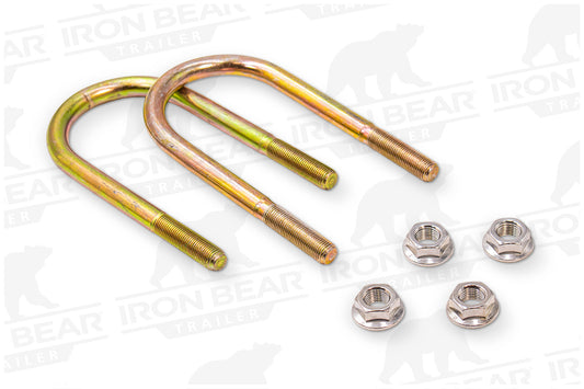 HRUB6 | Highway Ready U-Bolt Kit, (2) 9/16-18 x 6.5" U-Bolt, (4) 9/16-18SFN