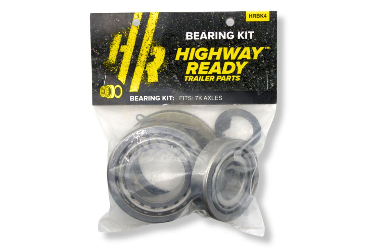 HRBK4 | Highway Ready 7K Bearing/Race/Seal Kit, 1 Wheel, Includes Inner Bearing/Race (1) 25580 (1) 25520 and Outer Bearing/Race (1) 14125A (1) 14276 (1) 010-036-00 Seal(1) 165649 (1) 005-101-00