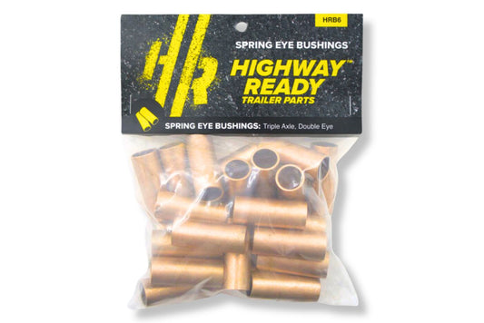 HRB6 | Highway Ready Spring Eye Bronze Bushing Kit, Includes (24) 014-077-00, Triple Axle, Double Eye