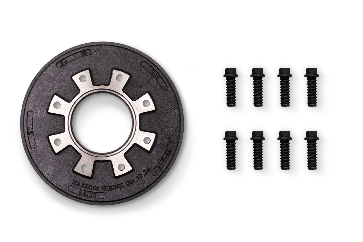 HR9-44-B | Highway Ready, Boxed Drum, 12.25" X 3-3/8", 9K-10KGD, Import, Includes (8) Drum Mounting Bolts